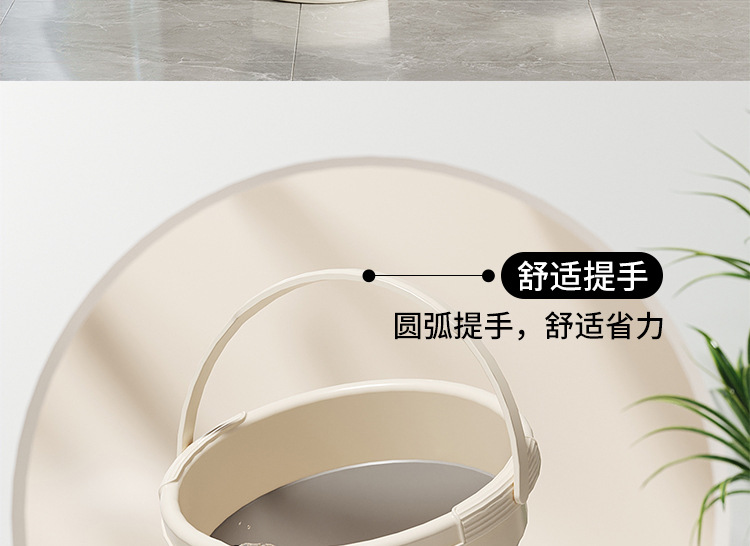 折叠水勺折叠水桶家用便携可折叠悬挂儿童沐浴水勺水桶套装详情4