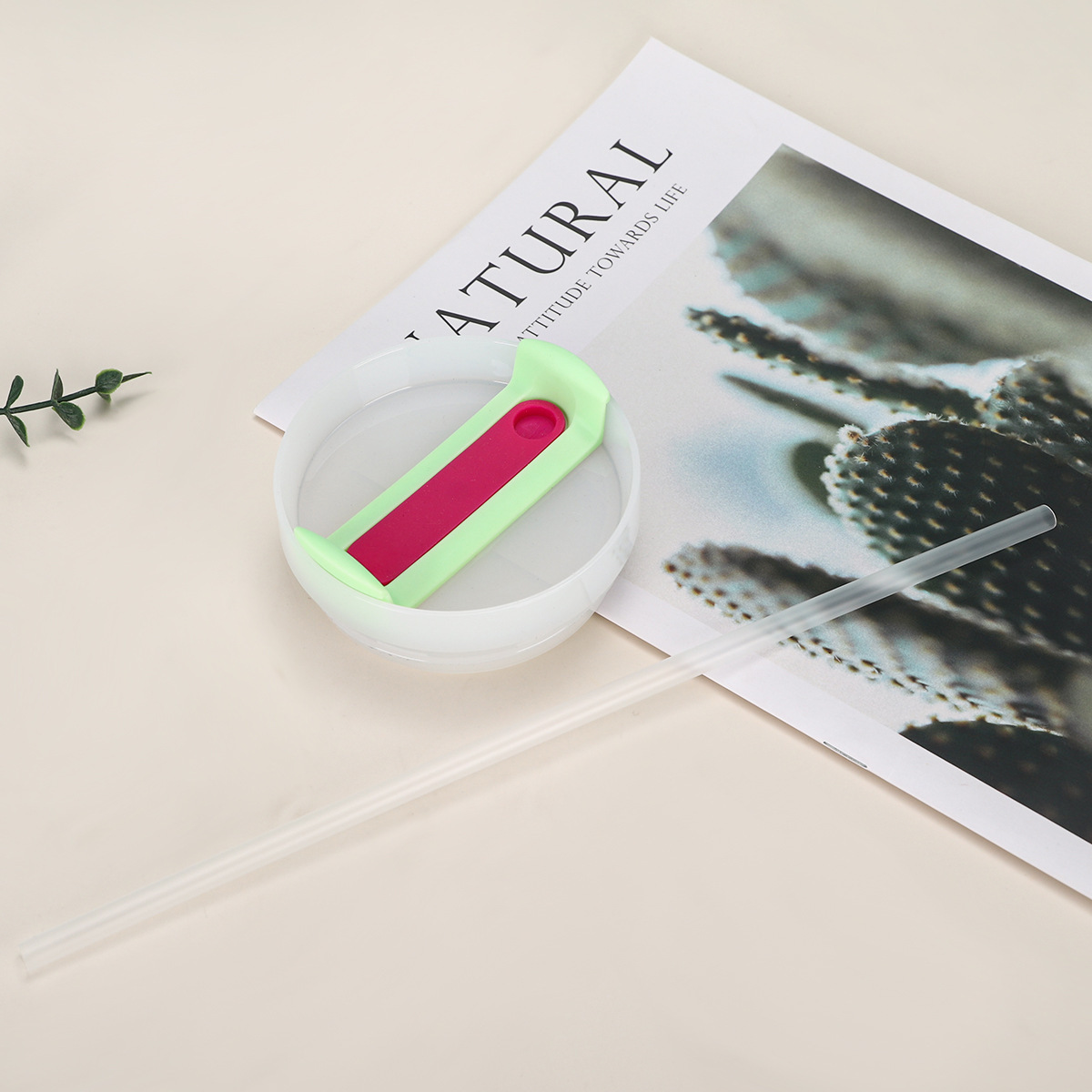 跨境热销纯色304不锈钢保温杯便携保冷时尚汽车杯户外简约吸管杯详情14