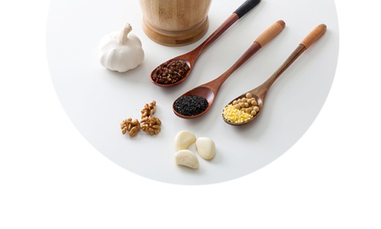 1F13 bamboo garlic mashing jar, kitchen garlic mashing machine, mortar, household small tools, garlic press, large ginger mashing machine, garlic puree machine pic 11