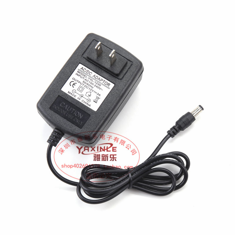 Brand-new Zuan 12V2A power adapter for monitoring LED lights, massage device cameras, wall-mounted switching power supply pic 4