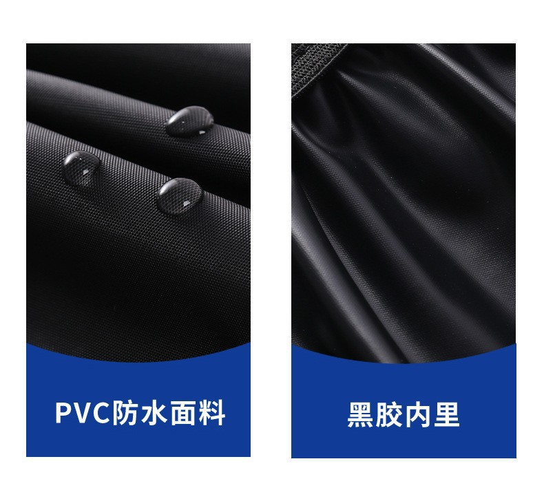 批发雨鞋套反复使用耐磨防水长筒雨天加厚户外骑行高筒女男防滑详情6