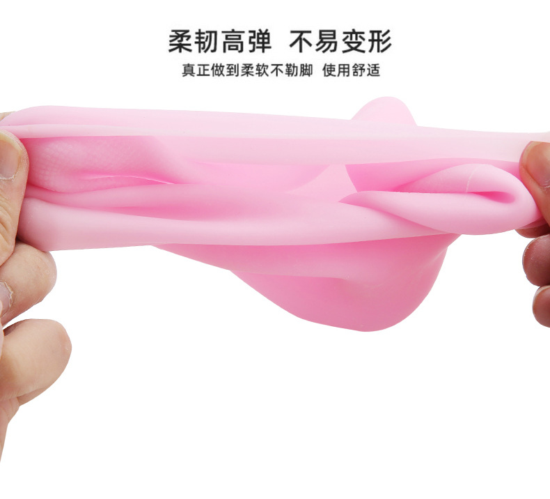 硅胶袜保湿足套防裂软化老茧角质脚膜套沙滩袜柔软防护足套详情17