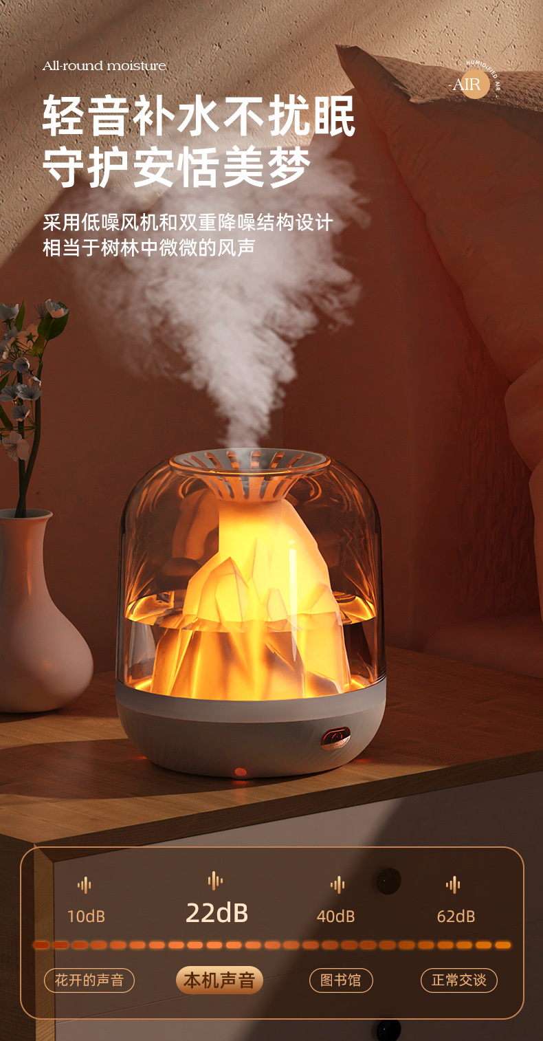 空气加湿器小型家用静音卧室学生宿舍办公室桌面便携车载补水喷雾详情8