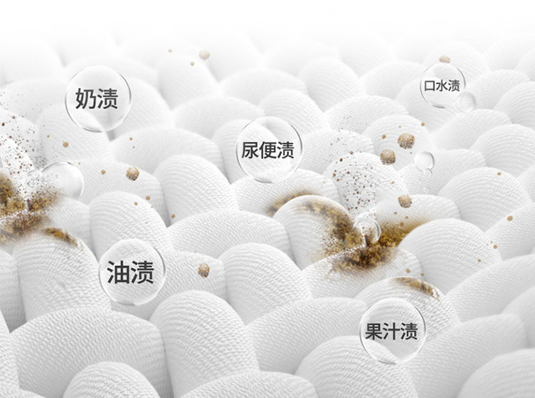 婴儿柔护2KG洁净清香型洗衣液宝宝温和配方母婴专用详情7