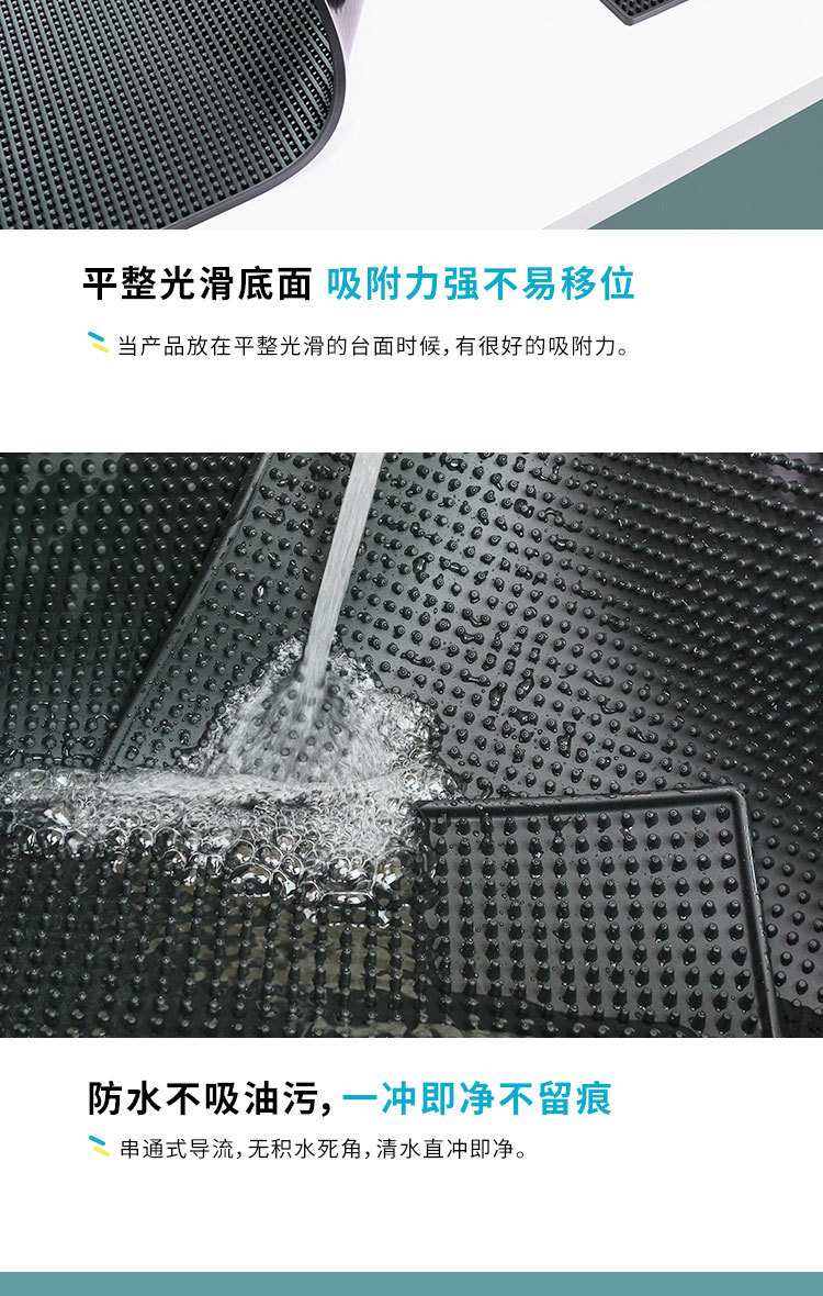 吧台垫沥水垫隔热桌面保护调酒咖啡机桌面滤水隔水隔热防滑杯垫详情9
