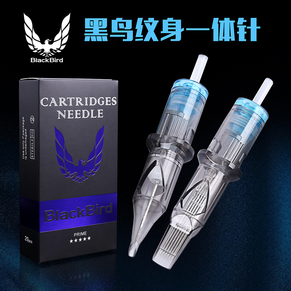 shanilak  黑鸟纹身一体针RLRSCM一次性马达机针纹身笔专用短针厂家直销详情2