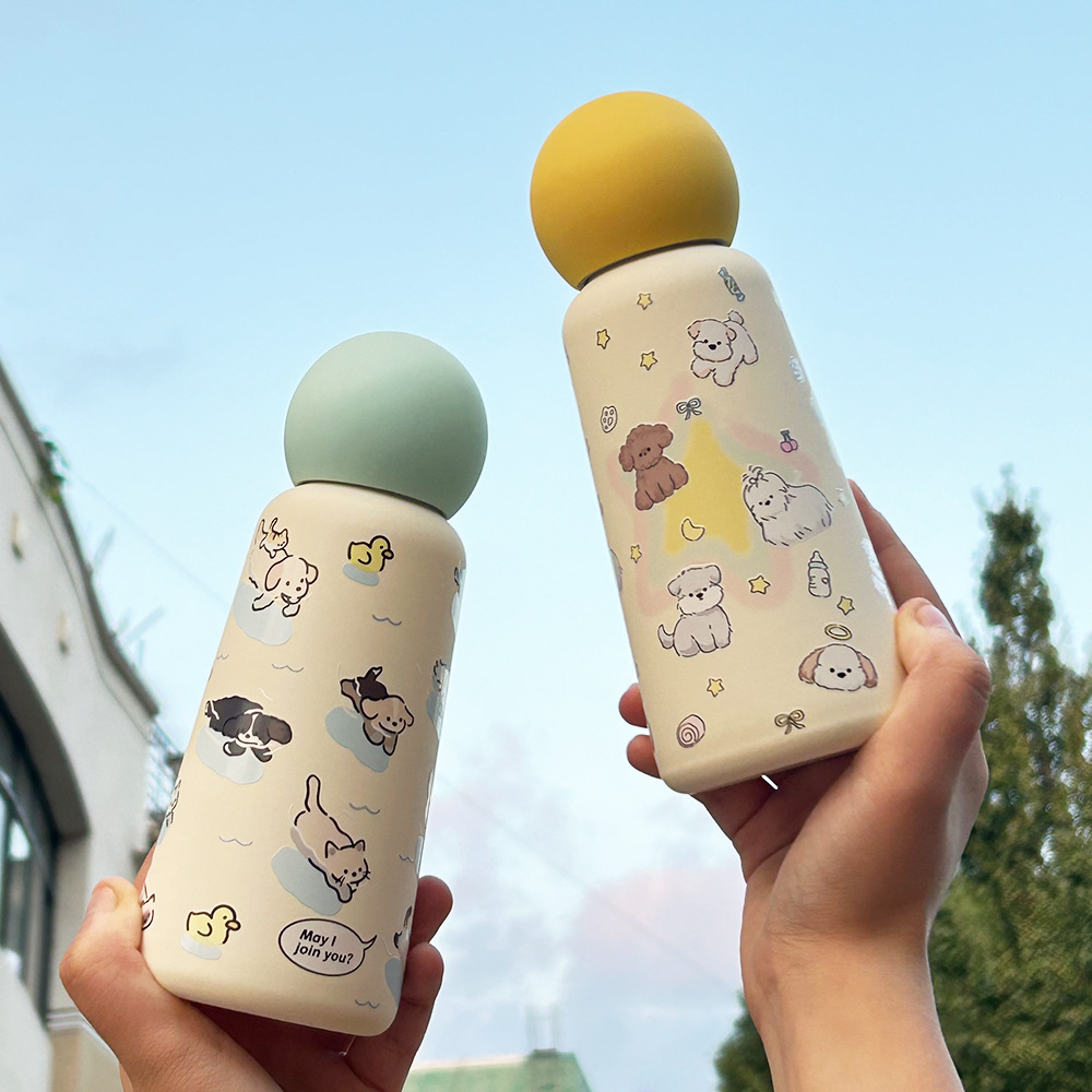 2025新款350ml不锈钢316保温杯创意可爱学生儿童便携户外运动水杯详情10