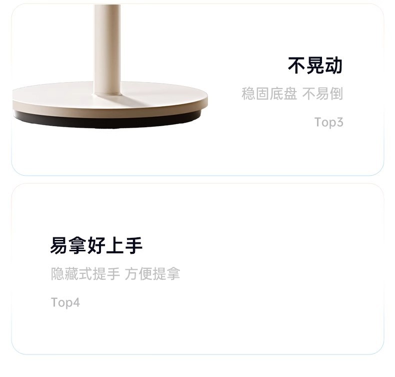 AI voice intelligent control platform dual-purpose fan, handheld small electric fan, silent, energy-saving and portable pic 30