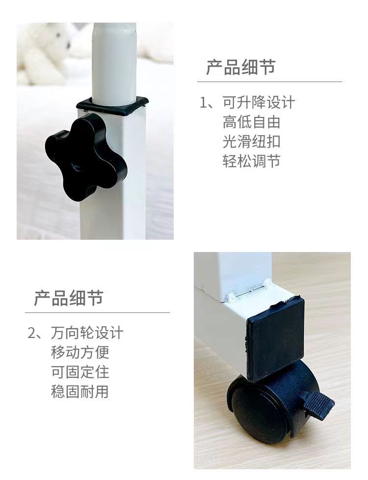 升降桌简易笔记本电脑桌简约床边桌学生宿舍懒人床上学习办公书桌详情3