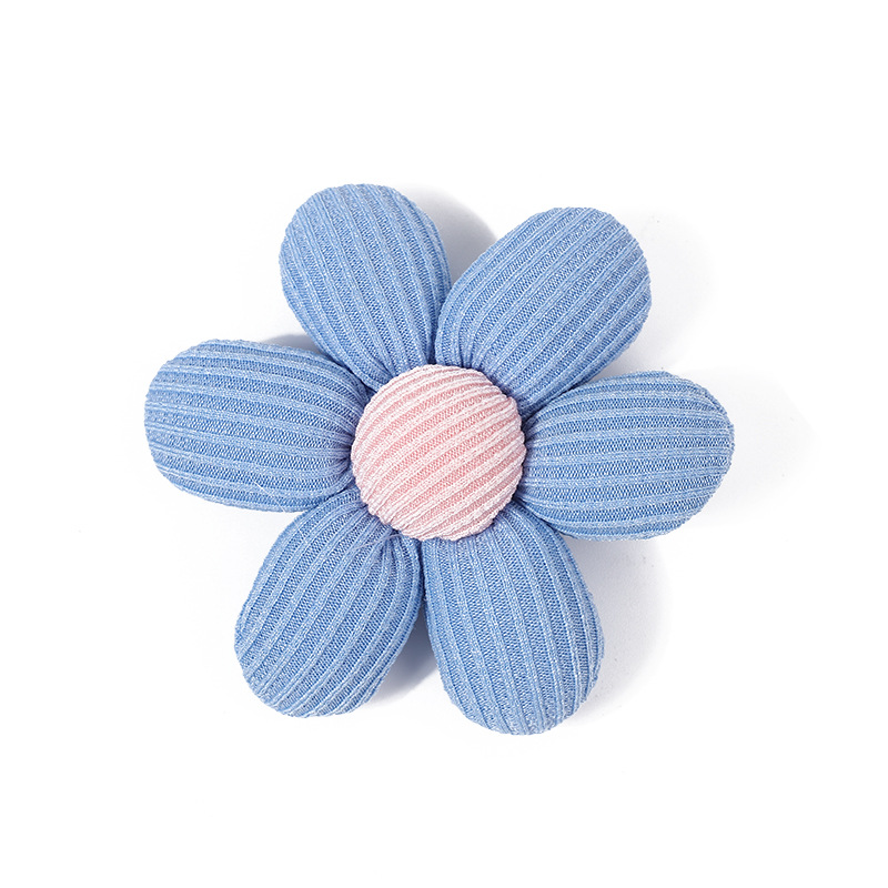 彩色布艺充棉立体小花少女头饰衣服包包帽子装饰辅料详情2