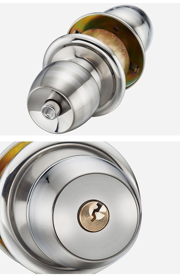 圆锁不锈钢球锁圆头房门锁卫生间老式卧室球形锁室内门锁球通用型详情10