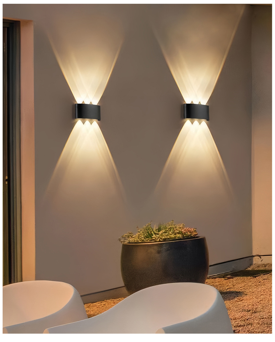 跨境现代简约LED望远镜壁灯室内壁灯上下照客厅卧室过道楼梯灯详情6