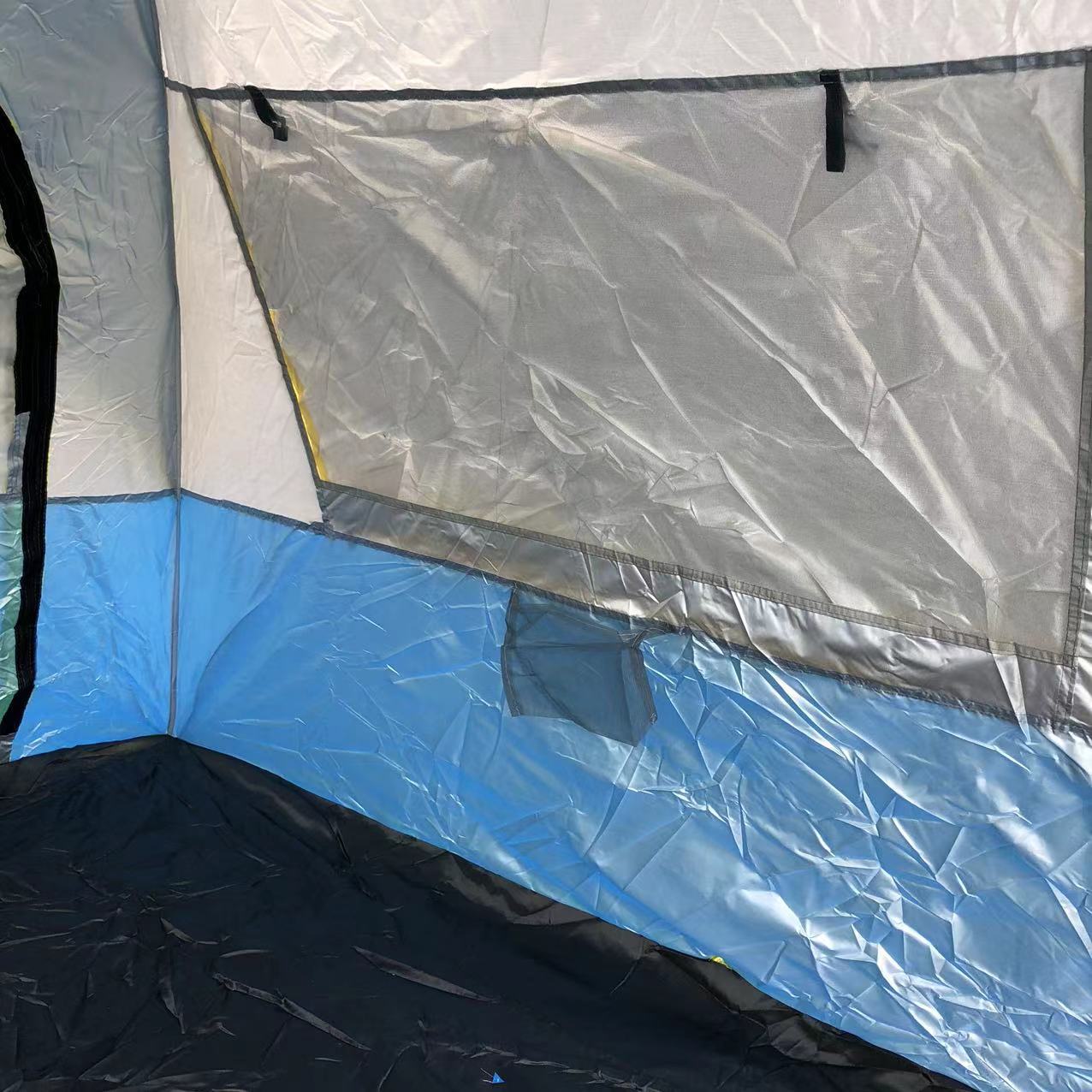 户外野营露营自驾游帐篷全自动3-4人两门两窗帐篷钓鱼帐防晒防雨详情9