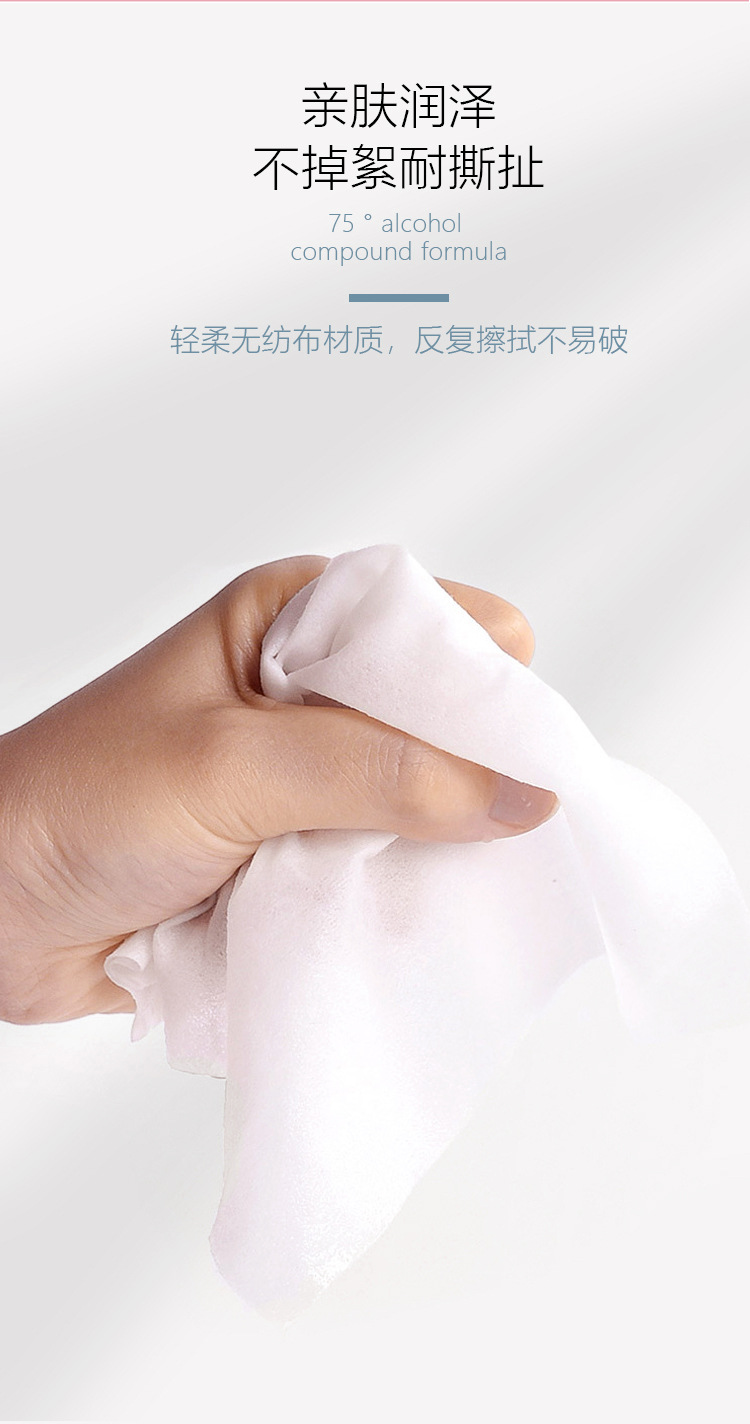 AST Foreign Trade English 100 and 120 pieces baby Wet Wipes Cleaning and skin care Baby wet wipes Factory Direct Sales wholesale pic 2