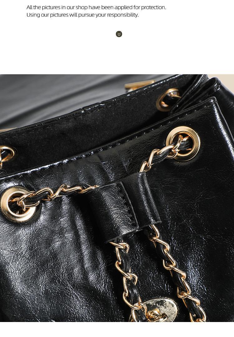 【直播专享】韩版小众链条双肩包2025新款女生旅行单肩包时尚通勤详情22