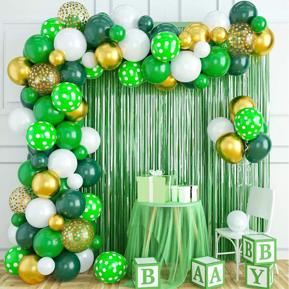 Cross-border rain curtain balloon set, multi-style birthday party, wedding decoration and arrangement, customized balloon set pic 7