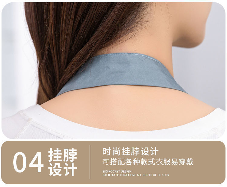 擦手围裙女厨房家用防水防油2025新款餐饮专用网红工作服免洗围腰详情10
