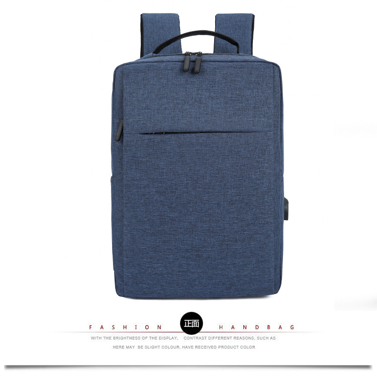 跨境大容量17寸双肩电脑包可定制高级感商务通勤旅行背包电脑包详情26