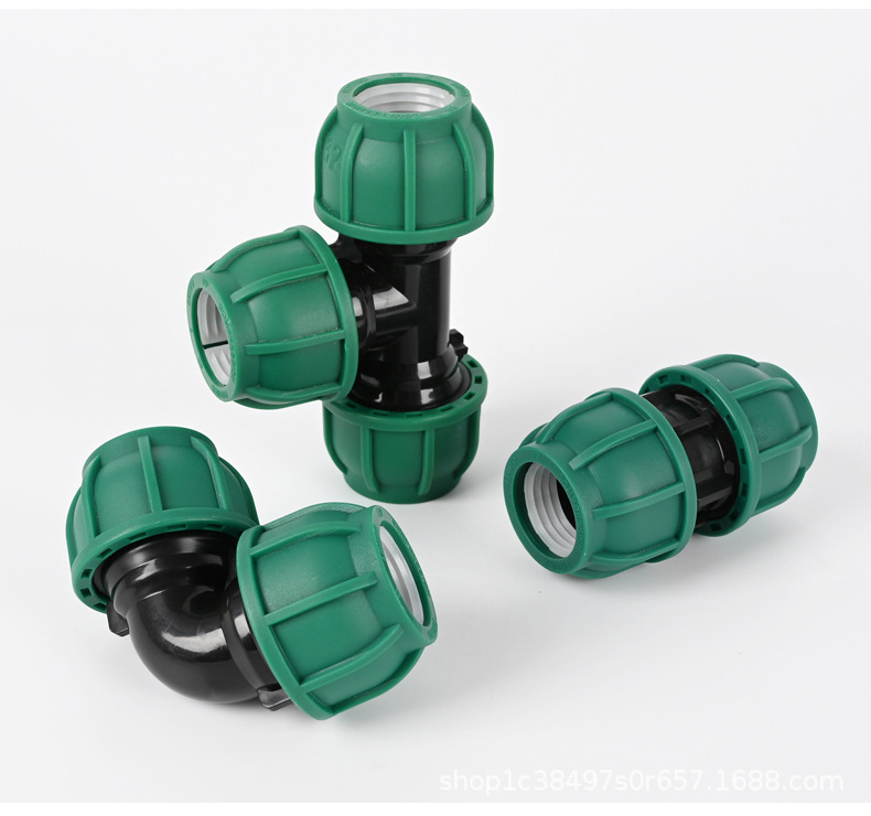 pe水管快速接头直接活接头4分6分一寸免热熔直通管件农业灌溉配件详情10