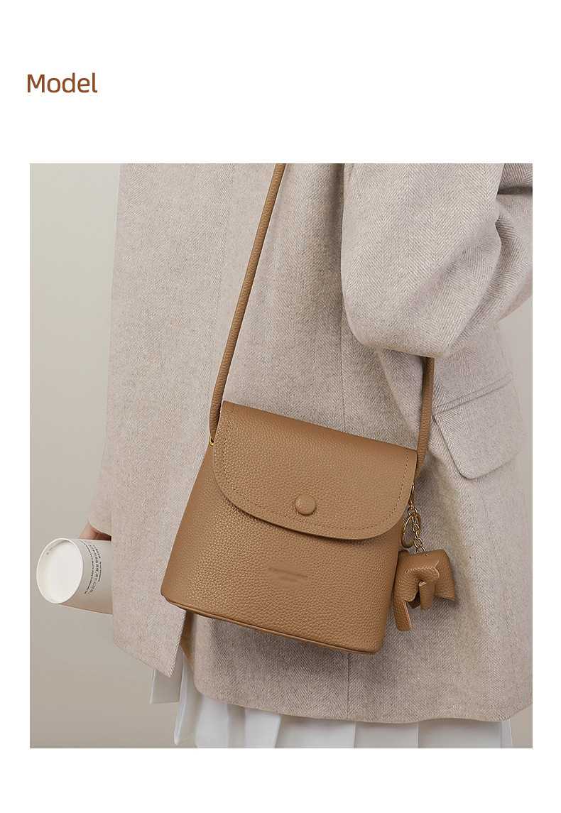 包包女士2024新款女包斜挎水桶包小包单肩百搭高级感手机包详情6