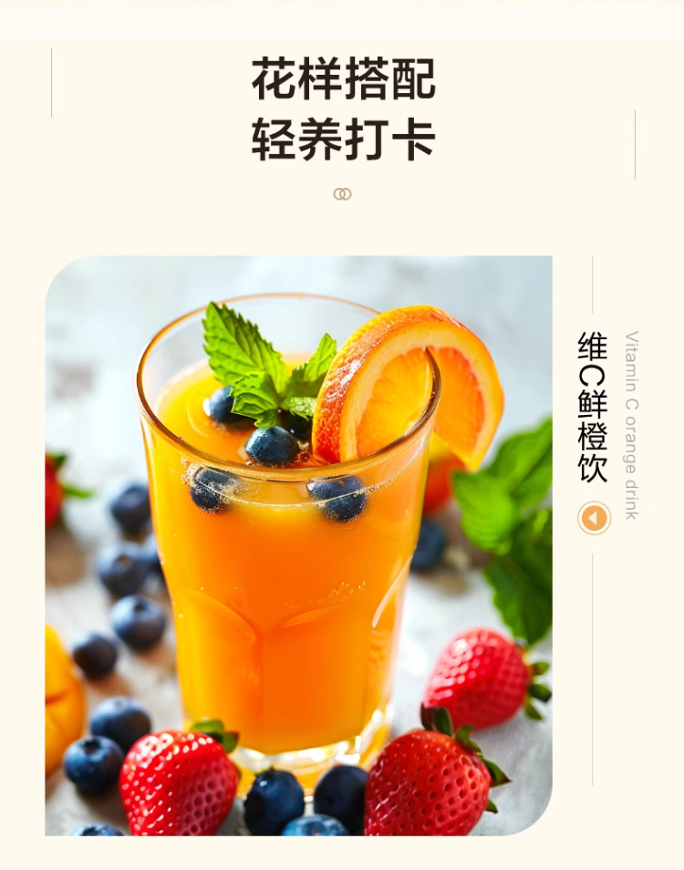 跨境榨汁机便携式小型水果搅拌机高效家用多功能果汁机电动榨汁杯详情10