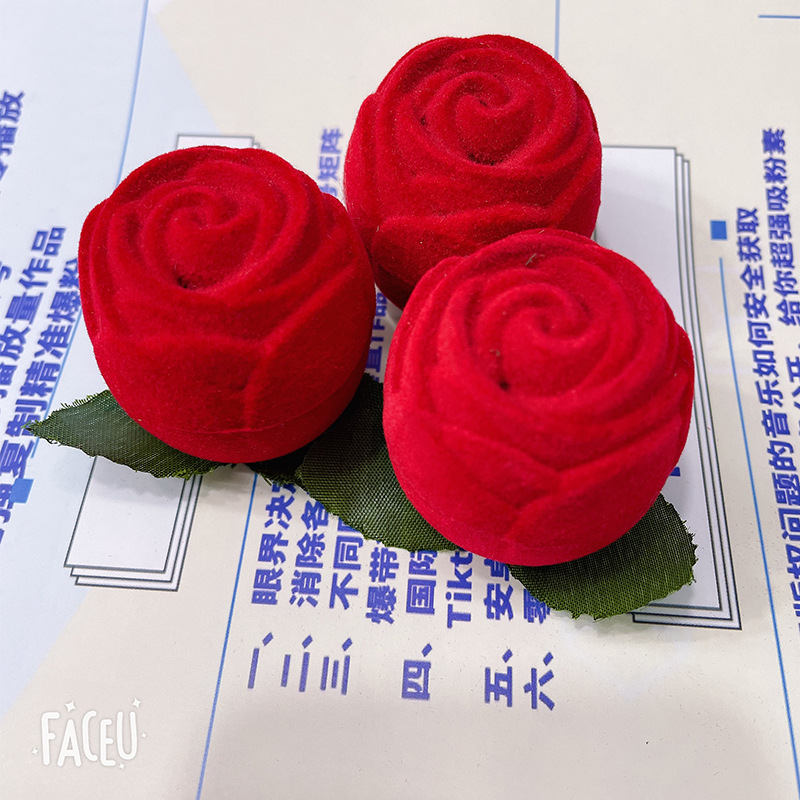 玫瑰花戒指盒5