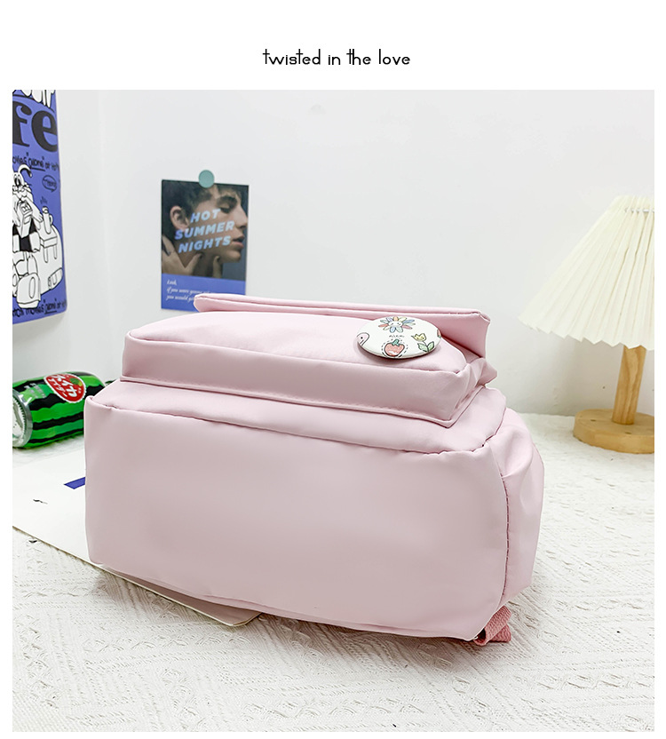 蝴蝶结书包女小学生大容量三到六年级初中轻便减负可爱简约双肩包详情22