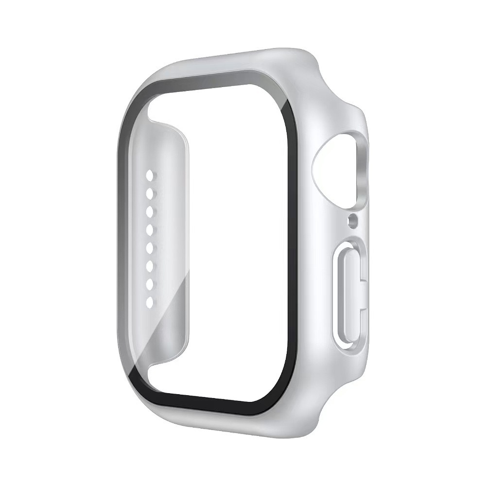 苹果手表保护壳适用iwatch s10手表壳防摔PC喷油钢化膜s9壳膜一体详情17