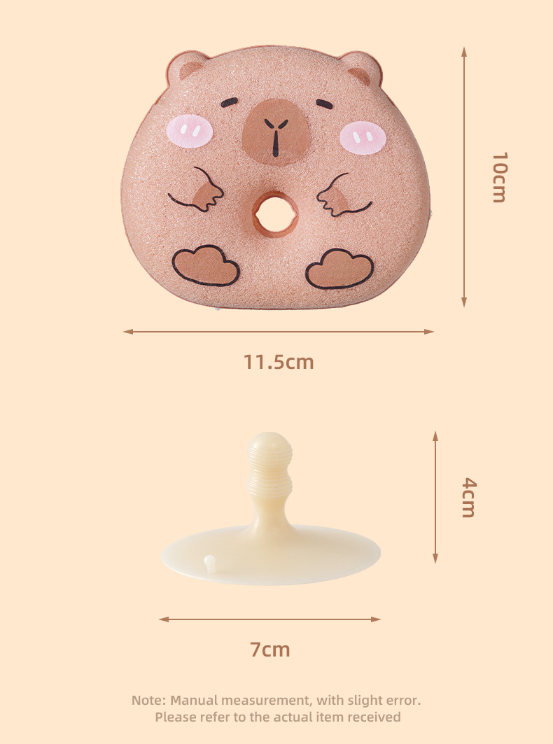 Suction cup draining sponge, kitchen-specific cleaning cloth详情15
