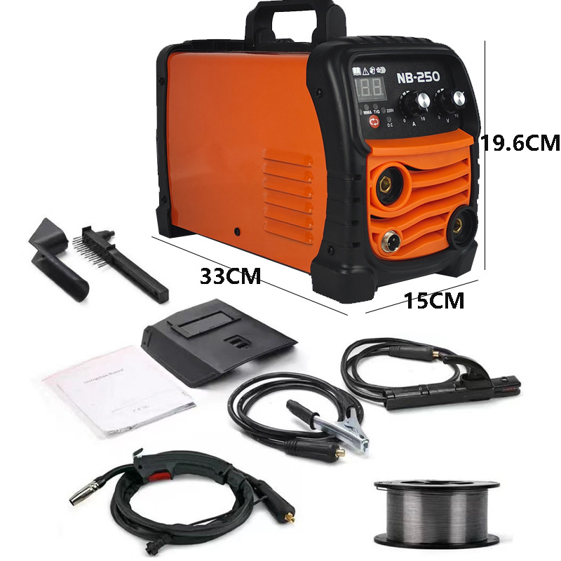 MIG-250 household gas shielded gas welding machine, manual welding, gas shielded gas welding and argon arc welding multi-functional integrated welding machine pic 7