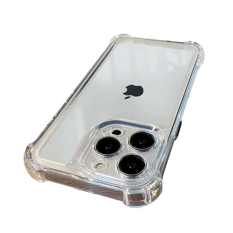 防摔四角气囊适用苹果15/14手机壳iPhone13promax透明12/11保护套详情5