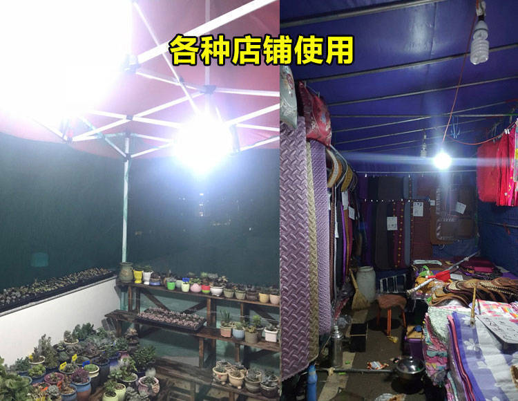 usb rechargeable bulbs, outdoor night market street vending lights, high-rich and handsome household power outage led emergency bulb lights pic 8