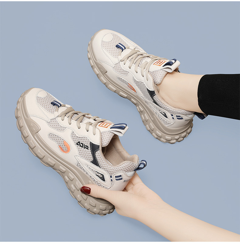 软底老爹鞋女超轻休闲运动跑步2025年春秋季新款百搭女鞋薄款鞋子详情13