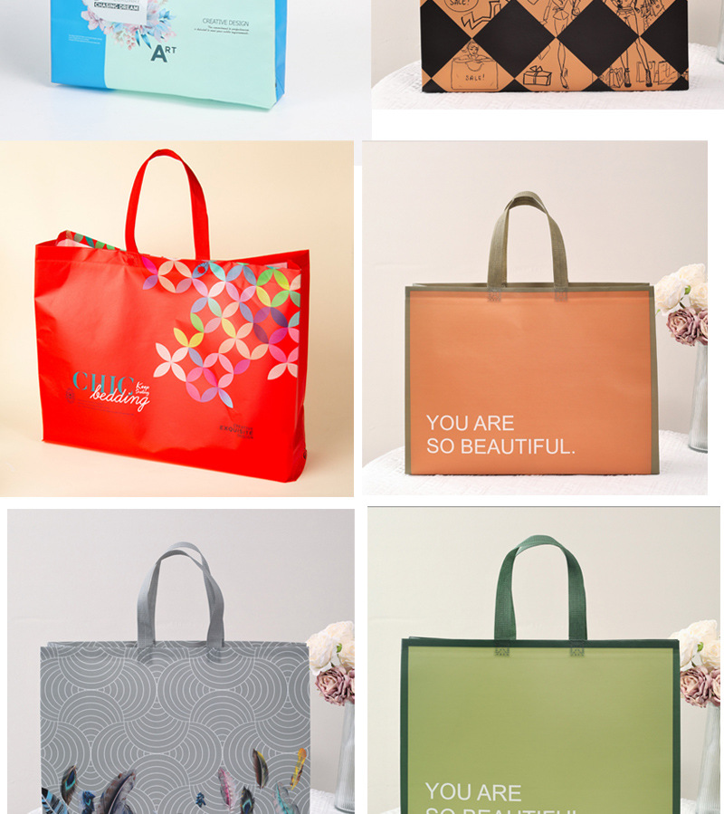 空调被夏被四件套包装手提袋家纺凉席手提袋无纺布袋子礼品购物袋详情17