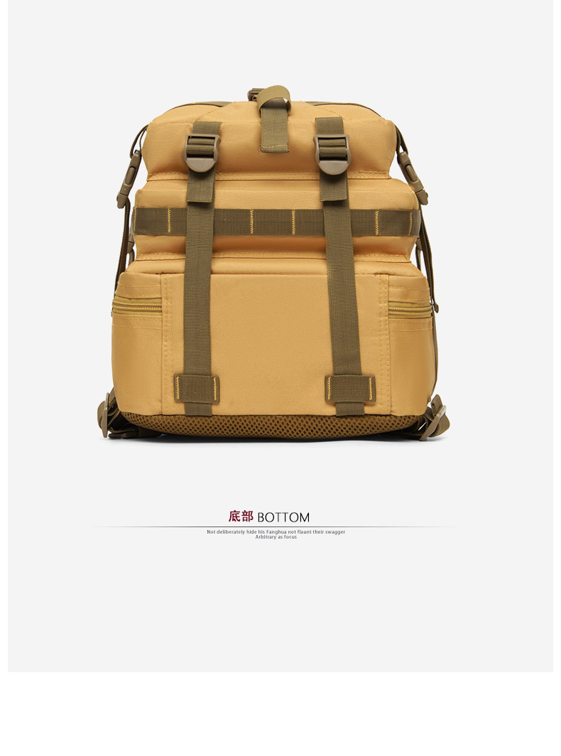 跨境战术包野外露营包登山包迷彩双肩包大容量高级感户外徒步背包详情28