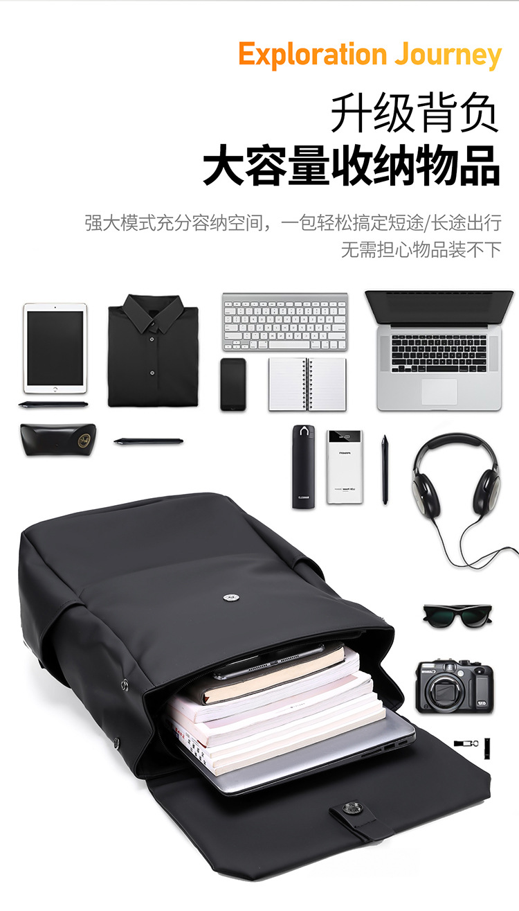 Backpack double-shoulder manufacturer, double-shoulder large-capacity student backpack, art student sketching and sketching multi-functional tool kit pic 10