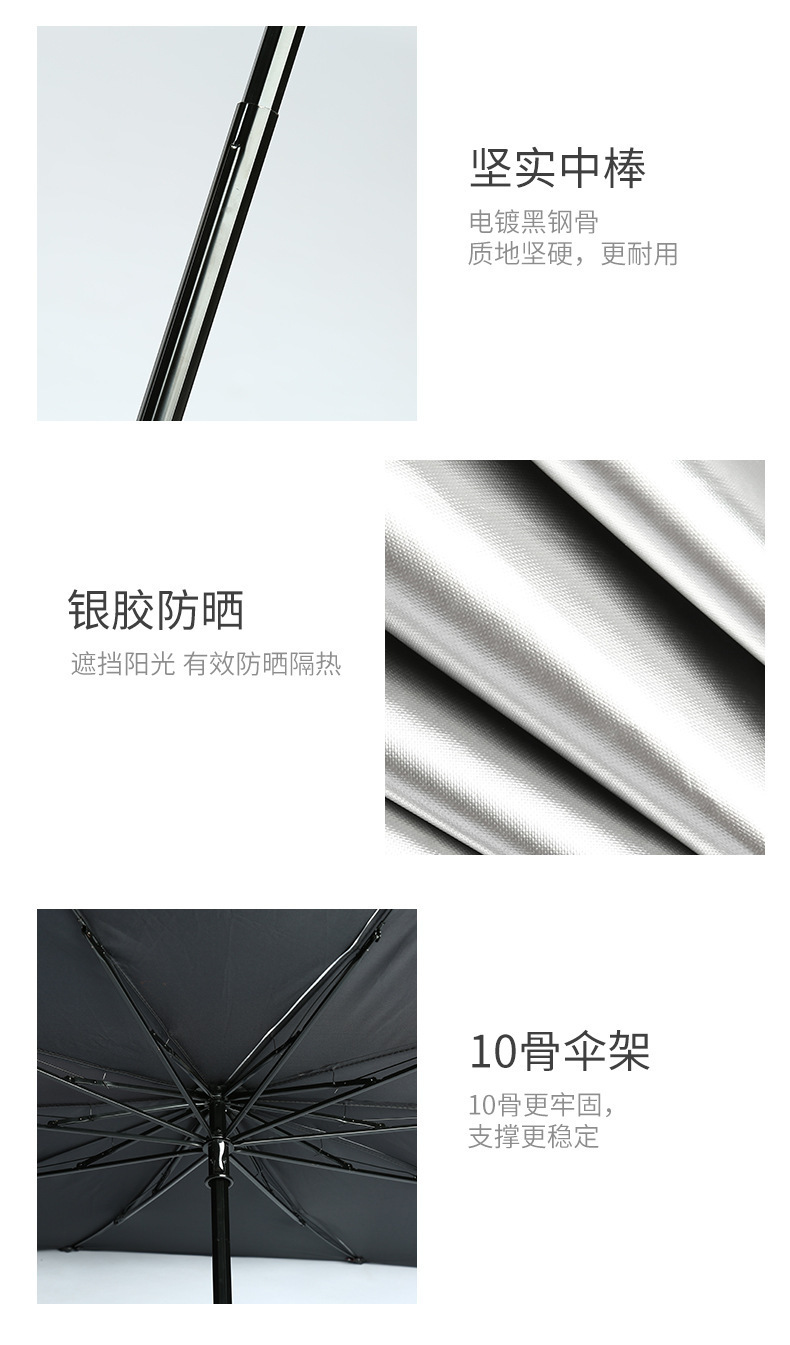 汽车遮阳伞防晒隔热太阳伞印logo礼品伞汽车前档遮阳板厂家批发详情10