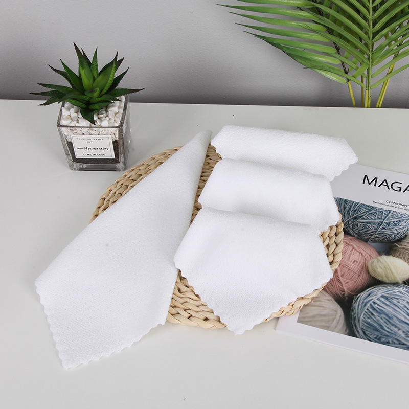 酒店一次性小毛巾餐厅擦手巾四方不掉毛吸水清洁手帕抹布吸水快详情3