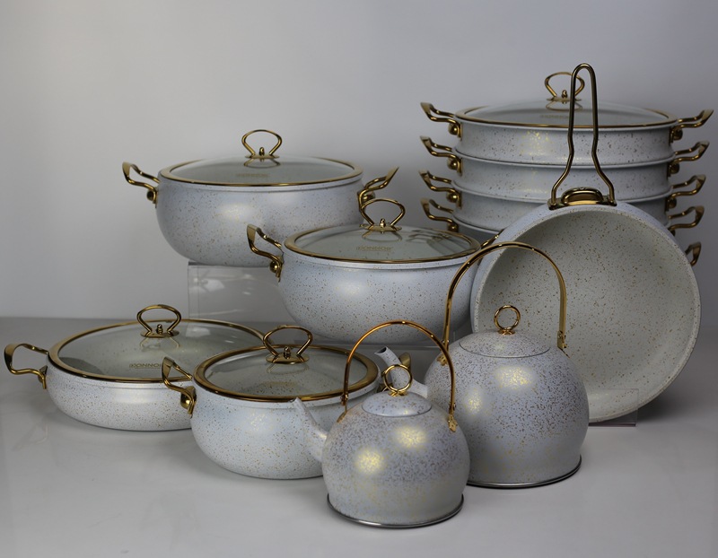 24pcs Turkish-style Granite Nonstick cookware pic 3