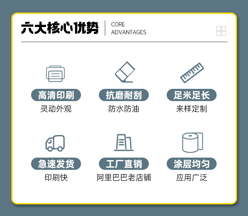厂家批发办公热转印耗材黑色色带条码打印蜡基混合基树脂水洗碳带详情7