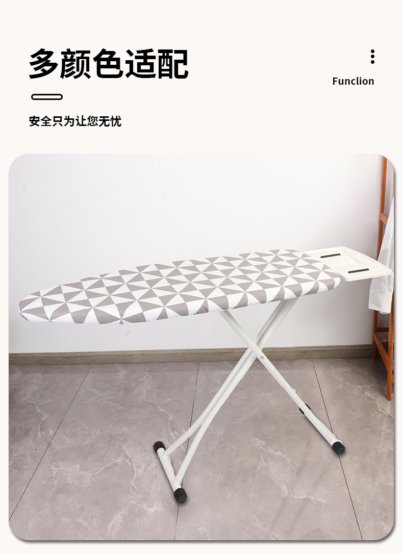 Vertical ironing board, large household folding ironing iron, electric iron pad, stand, high-end professional ironing board for clothes pic 9