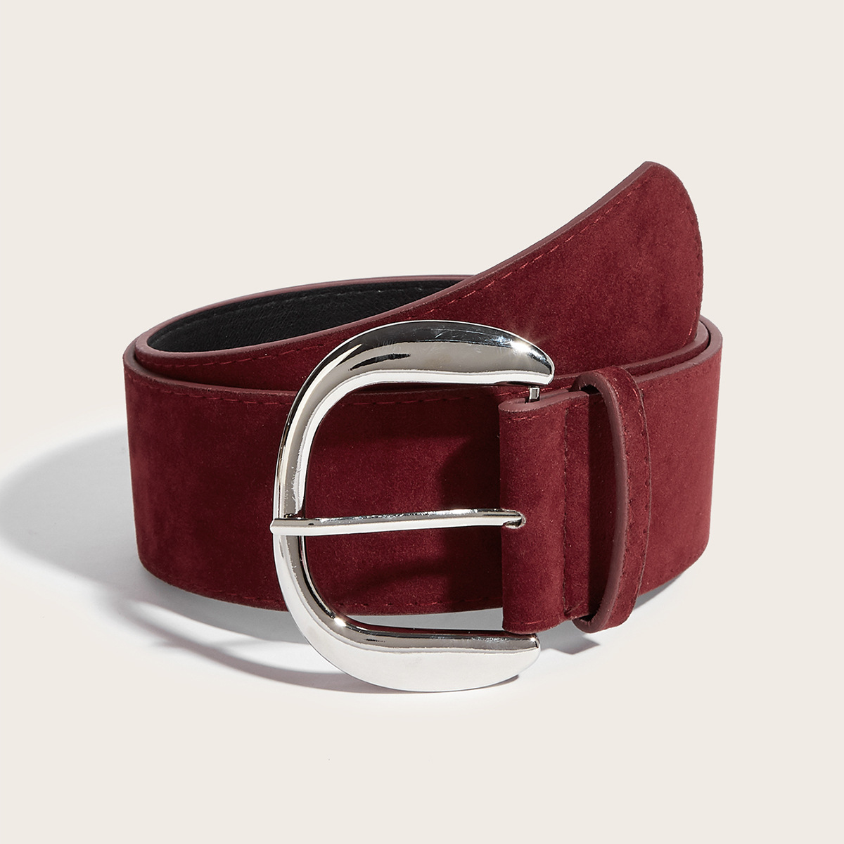 Retro Melade-style wide belt for women to slim the waist and look slimmer, paired with skirts for a stylish American hot girl style belt in stock pic 12