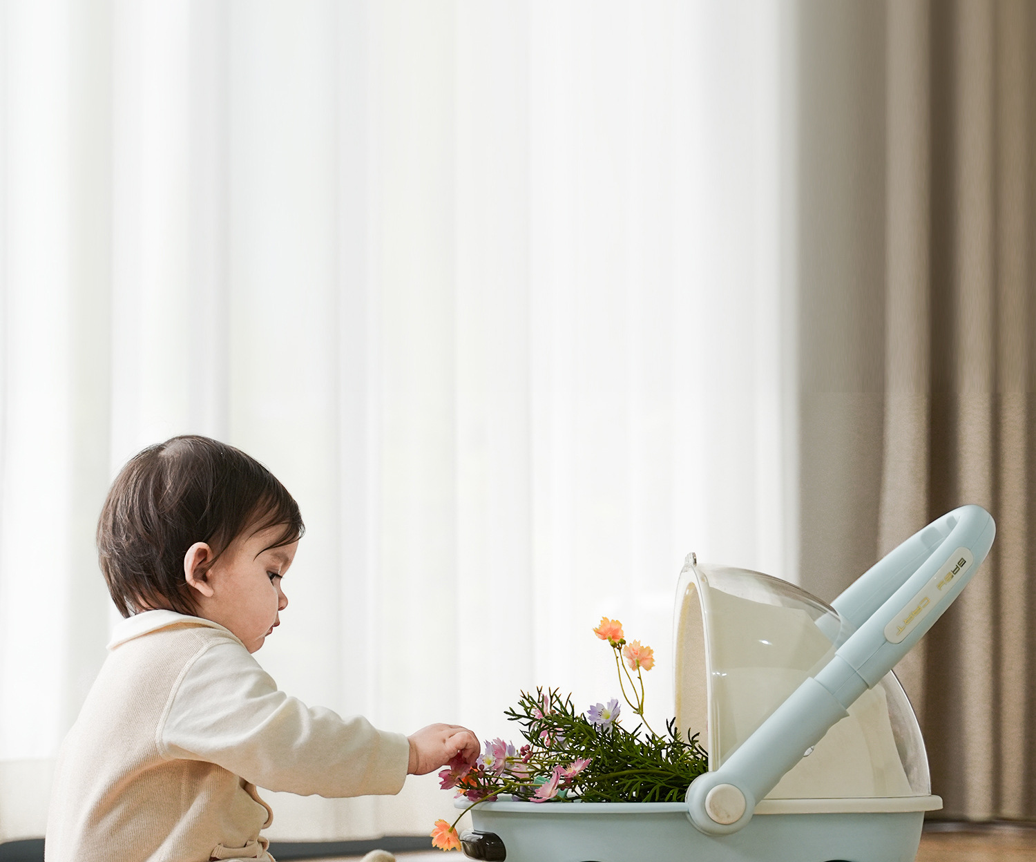 新款儿童学步车侧翻手推车多功能音乐益智积木创意可爱翻盖助步车详情31