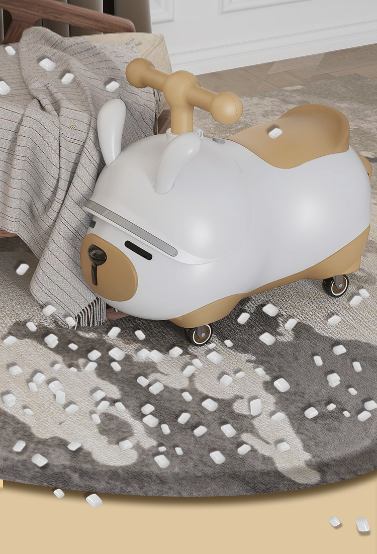 嘟嘟兔溜溜车儿童滑行车1-3岁宝宝万向轮无脚踏自行车宝宝扭扭车详情9