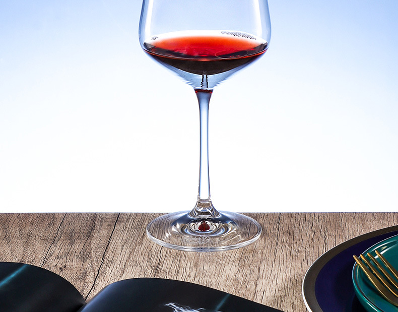 捷克进口水晶红酒杯套装高端商务礼品套装高颜值高脚杯醒酒器礼盒详情8