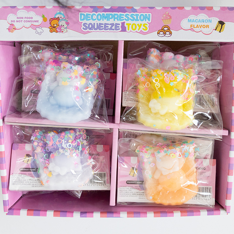 Kneading bagged Little Pony stress-relieving Silicone Kneading Fun Super soft and sticky mud-like internet-famous slow rebound toy pic 5