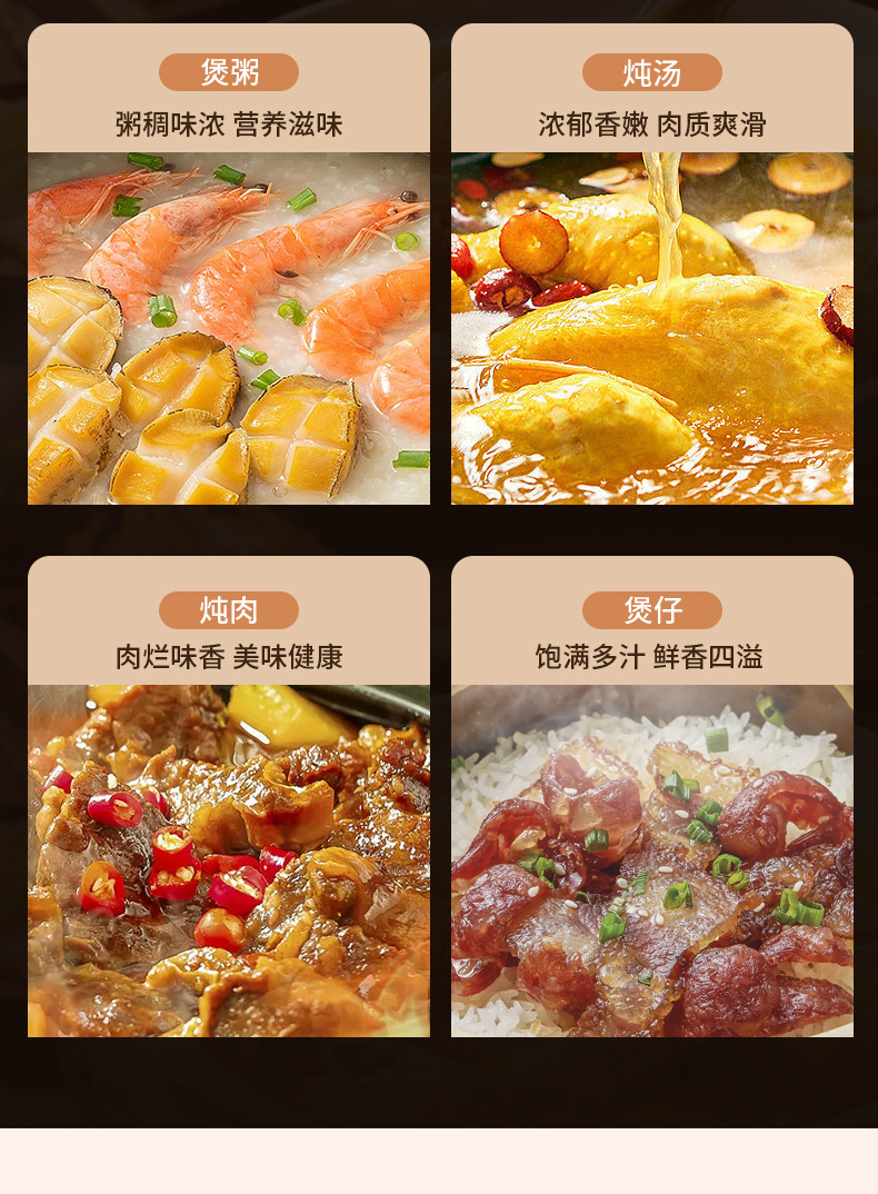 Peace and Joy Clay Pot, home soup and stew clay pot, gas stove special large belly pot, high-temperature resistant clay pot, clay pot pic 19