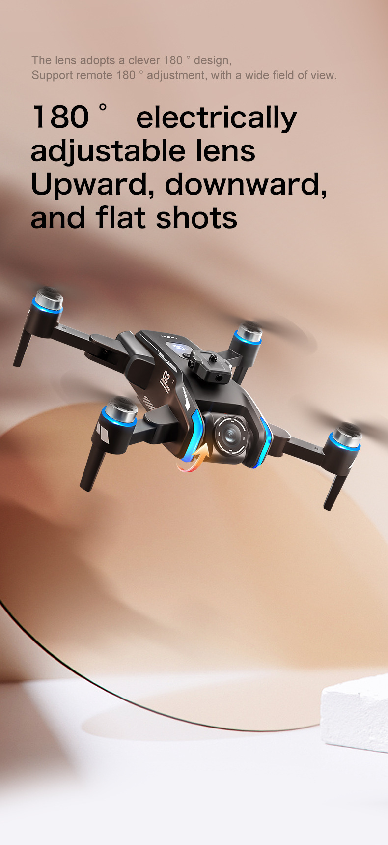 XT808 الطائرة 180 ° وحدة الله امام مركبة جوية يقود. الشاشة الكبيرة جهاز تحديد المواقع طويلة الحياة و الطائرات الموجهة عن بعد pic 31