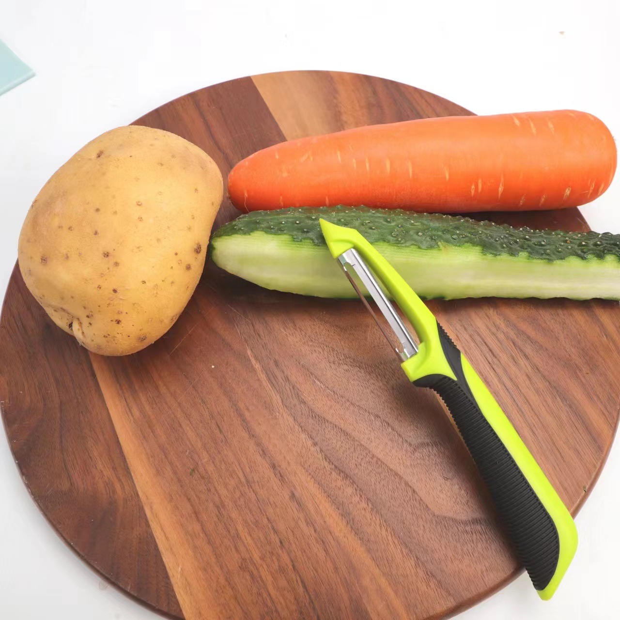 New type of peeler, anti-slip stainless steel peeler, fruit and vegetable peeler, household melon peeler, kitchen worker, factory direct sales pic 11