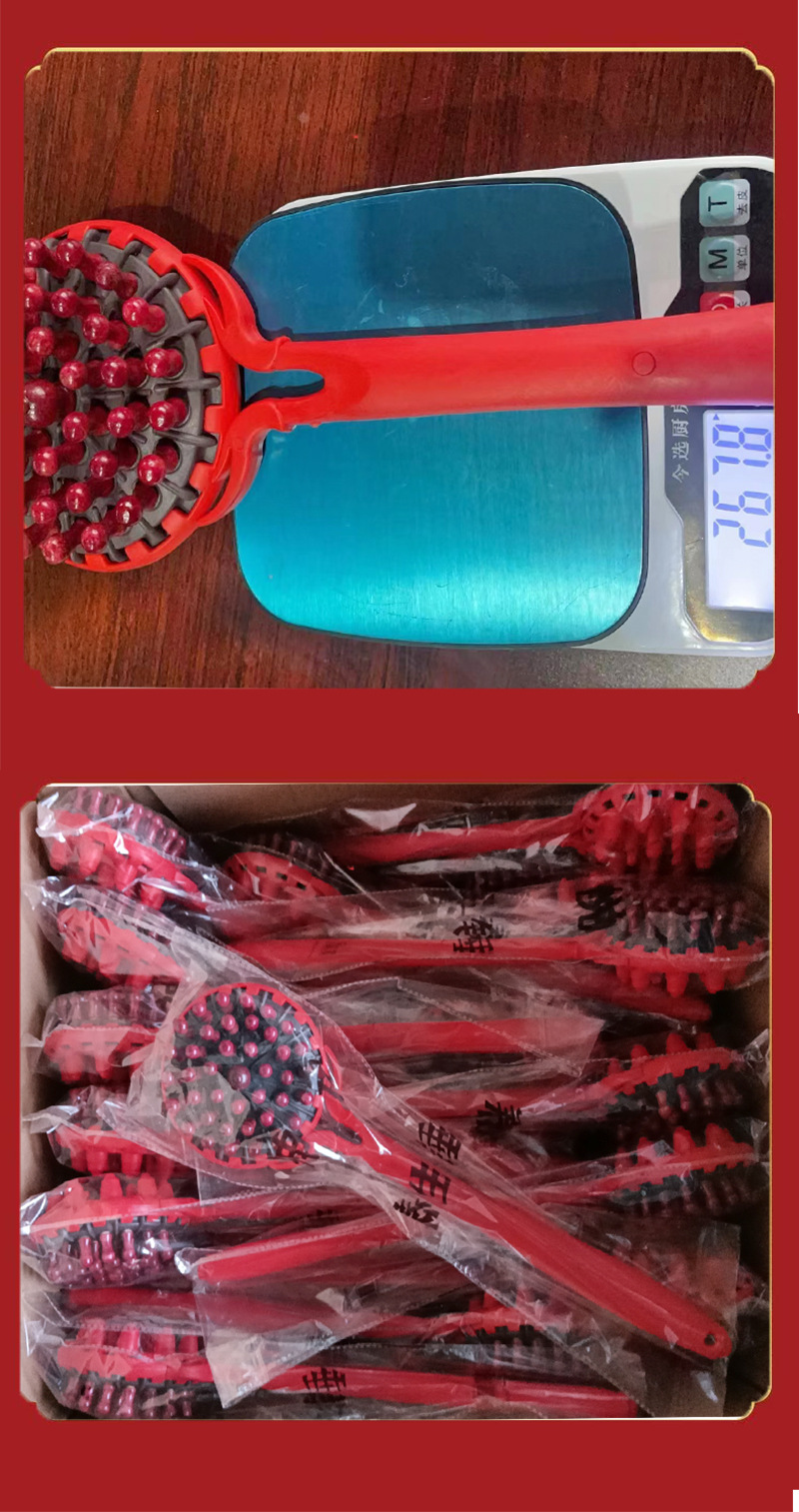 太阳花按摩拍手掌型拍打拍 拍莎板拍沙掌经络拍详情4